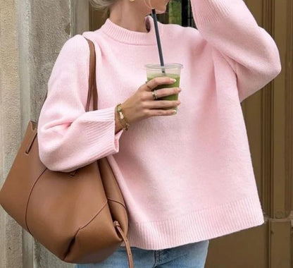 Oversized Knit Sweater – Cozy & Stylish